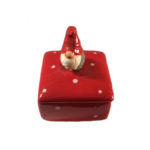Santa dish with Rhumbeans - square