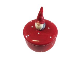 Kerstmanbakje met Rumbonen rond